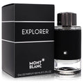 Montblanc Explorer by Mont Blanc – Woody Aromatic Men's Eau de Parfum | Bergamot, Vetiver & Leather | 3.4 oz EDP