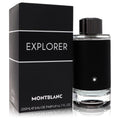 Montblanc Explorer by Mont Blanc – Woody Aromatic Men's Eau de Parfum | Bergamot, Vetiver & Leather | 6.7 oz EDP