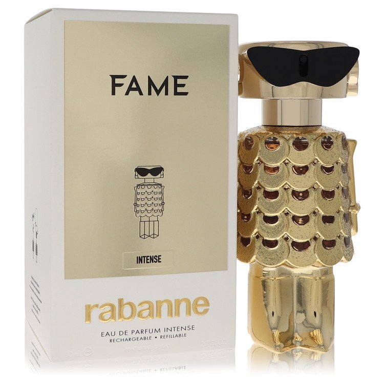 Fame Intense by Paco Rabanne – Bold Floral Women's Eau de Parfum | Mango, Jasmine & Vetiver | 2.7 oz EDP