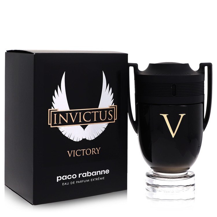 Invictus Victory by Paco Rabanne – Fresh Aquatic Men's Eau de Parfum Extreme | Grapefruit, Bay Leaf & Amber | 3.4 oz EDP