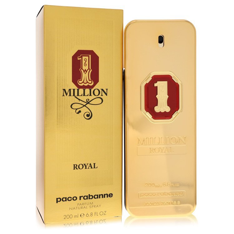 1 Million Royal by Paco Rabanne – Rich Spicy Men's Parfum | Leather, Cinnamon & Amber | 6.8 oz