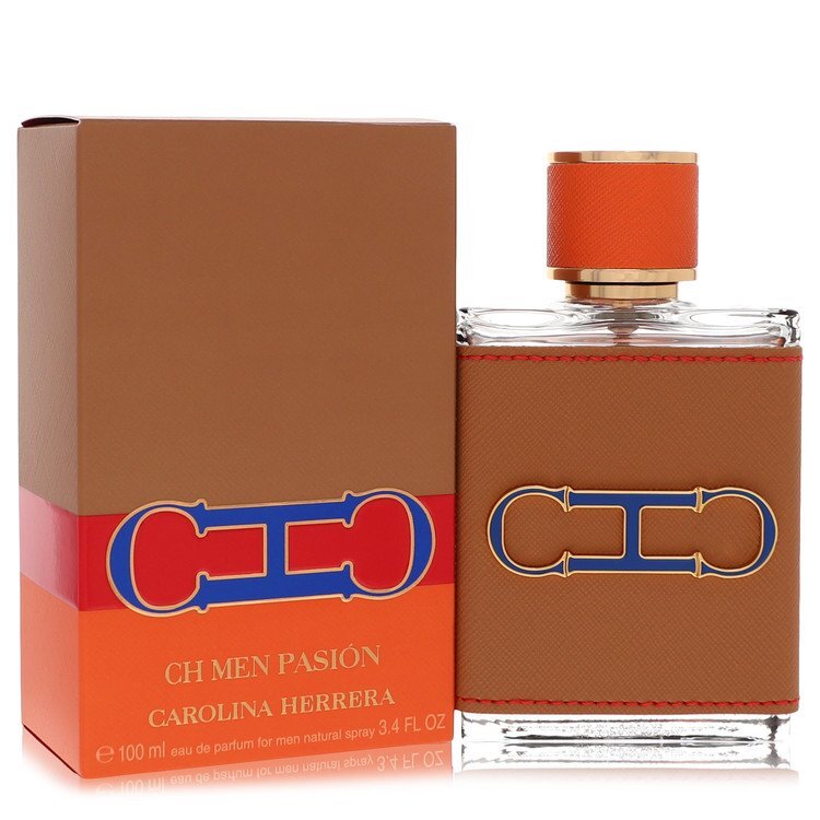 CH Passion by Carolina Herrera – Aromatic Woody Men's Eau de Parfum | Bergamot, Leather & Amber | 3.4 oz EDP