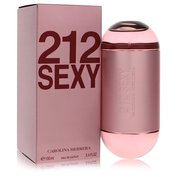212 Sexy by Carolina Herrera – Sensual Floral Women's Eau de Parfum | Gardenia, Musk & Amber | 3.4 oz EDP