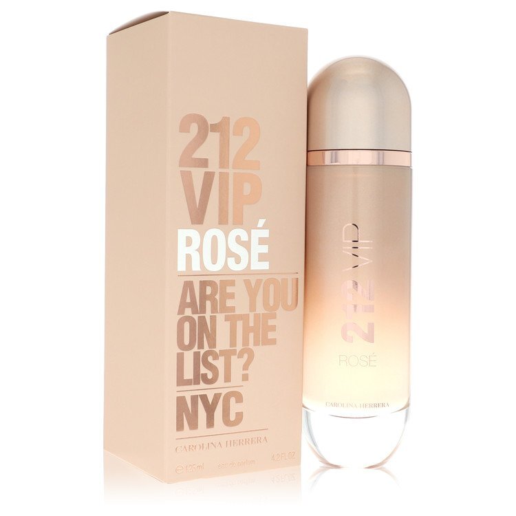 212 VIP Rose by Carolina Herrera – Sparkling Floral Women's Eau de Parfum | Peony, Lychee & Musk | 4.2 oz EDP