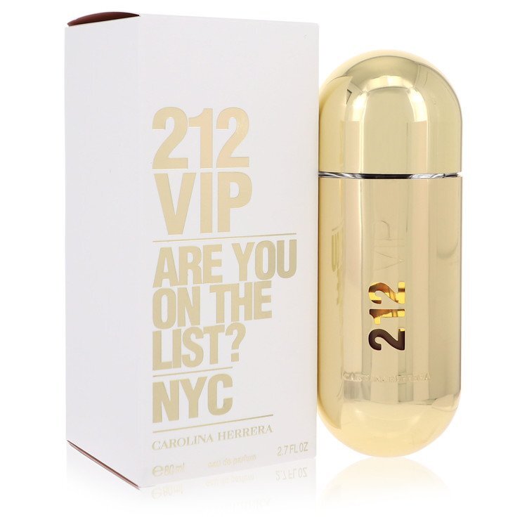 212 Vip by Carolina Herrera – Elegant Floral Women's Eau de Parfum | Gardenia, Musk & Sandalwood | 2.7 oz EDP