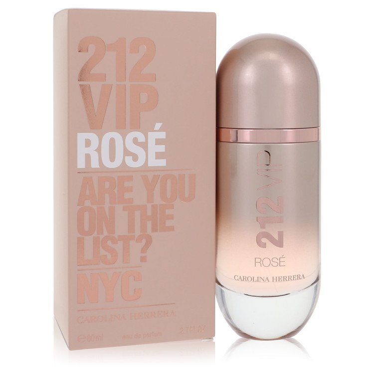 212 VIP Rose by Carolina Herrera – Sparkling Floral Women's Eau de Parfum | Peony, Lychee & Musk | 2.7 oz EDP
