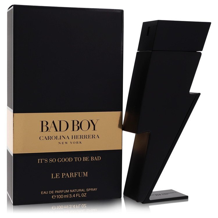Bad Boy Le Parfum by Carolina Herrera – Citrus Aromatic Men's Eau de Parfum | Grapefruit, Black Pepper & Geranium | 3.4 oz EDP