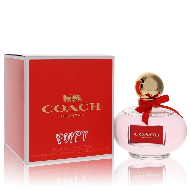 Coach Poppy by Coach – Playful Floral Women's Eau de Parfum | Gardenia, Peach & Musk | 3.4 oz EDP