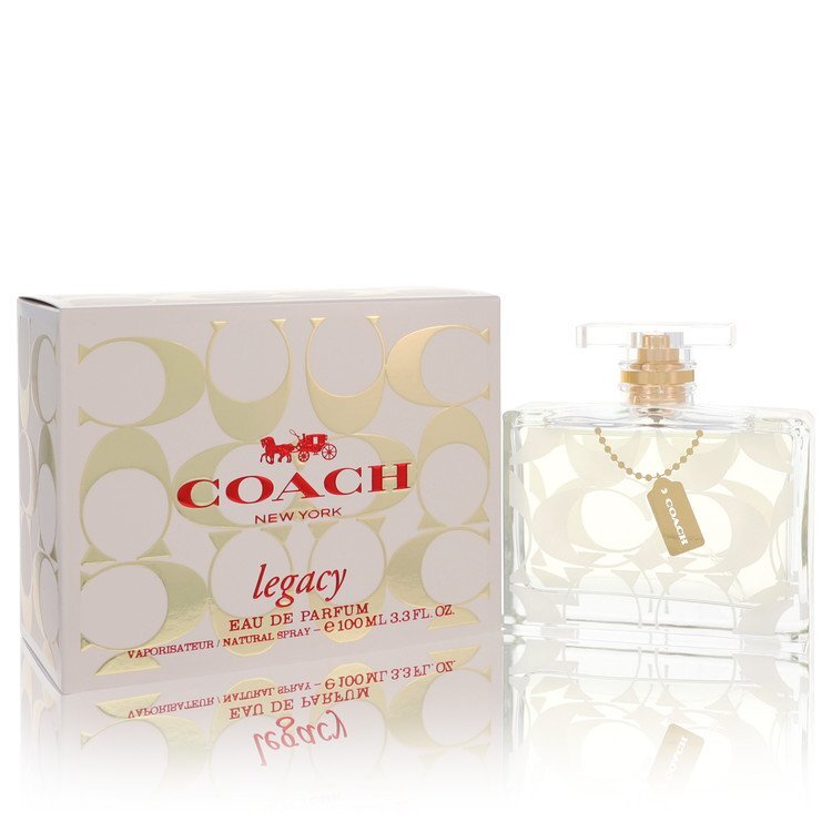 Coach Legacy by Coach – Elegant Floral Women's Eau de Parfum | Rose, Iris & Cedarwood | 3.3 oz EDP