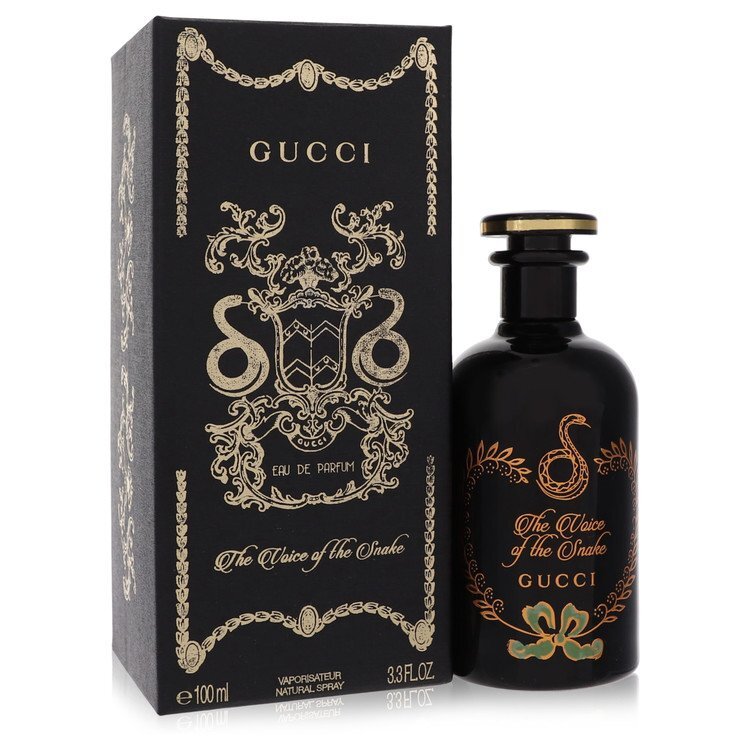Gucci The Voice of the Snake by Gucci – Woody Spicy Unisex Eau de Parfum | Oud, Patchouli & Saffron | 3.3 oz EDP