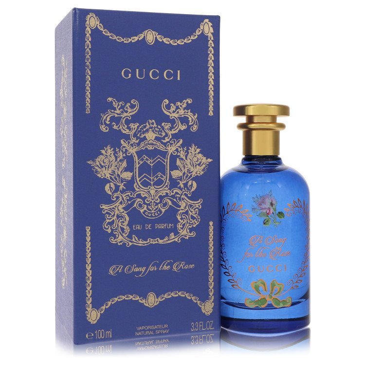 Gucci A Song for the Rose by Gucci – Floral Woody Unisex Eau de Parfum | Bulgarian Rose, Woody Notes & Musk | 3.3 oz EDP