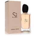 Armani Si by Giorgio Armani – Chypre Floral Women's Eau de Parfum | Blackcurrant, Rose & Vanilla | 3.4 oz EDP