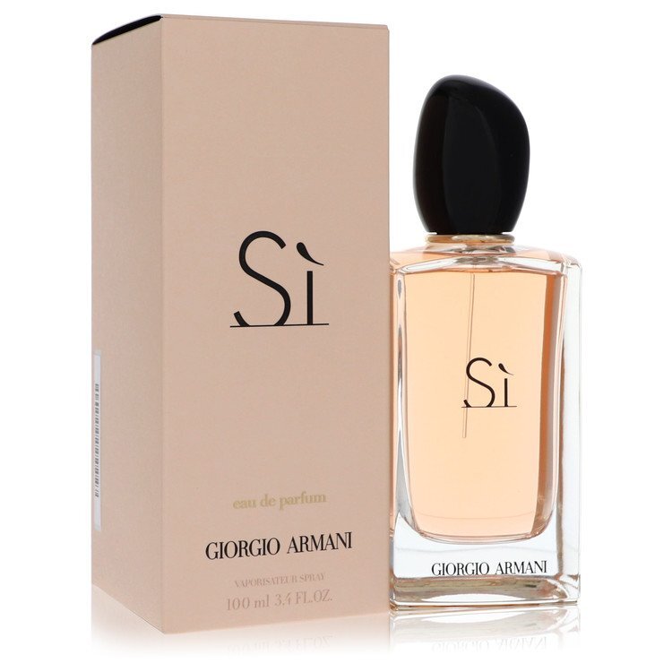 Armani Si by Giorgio Armani – Chypre Floral Women's Eau de Parfum | Blackcurrant, Rose & Vanilla | 3.4 oz EDP