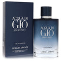 Acqua di Gio Profondo by Giorgio Armani – Aquatic Woody Men's Eau de Parfum | Refillable | Marine, Bergamot & Patchouli | 3.3 oz EDP