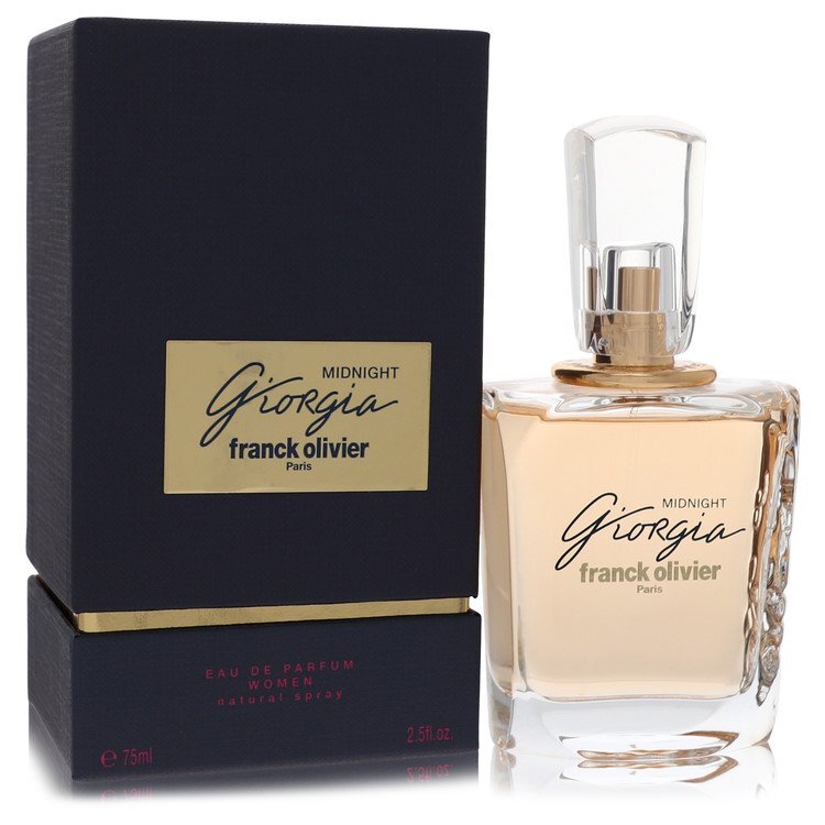 Giorgia Midnight by Franck Olivier – Sweet Floral Women's Eau de Parfum | Mandarin, Pear & Florals | 2.5 oz EDP