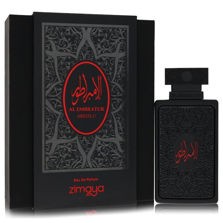 Zimaya Al Embratur Absolu by Afnan – Imperial Oud Unisex Eau de Parfum | Oud, Saffron & Rich Amber | 3.4 oz EDP