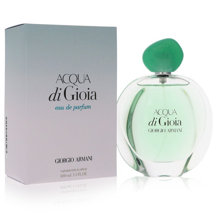 Acqua di Gioia by Giorgio Armani – Aquatic Floral Women's Eau de Parfum | Mint, Jasmine & Cedar | 3.4 oz EDP