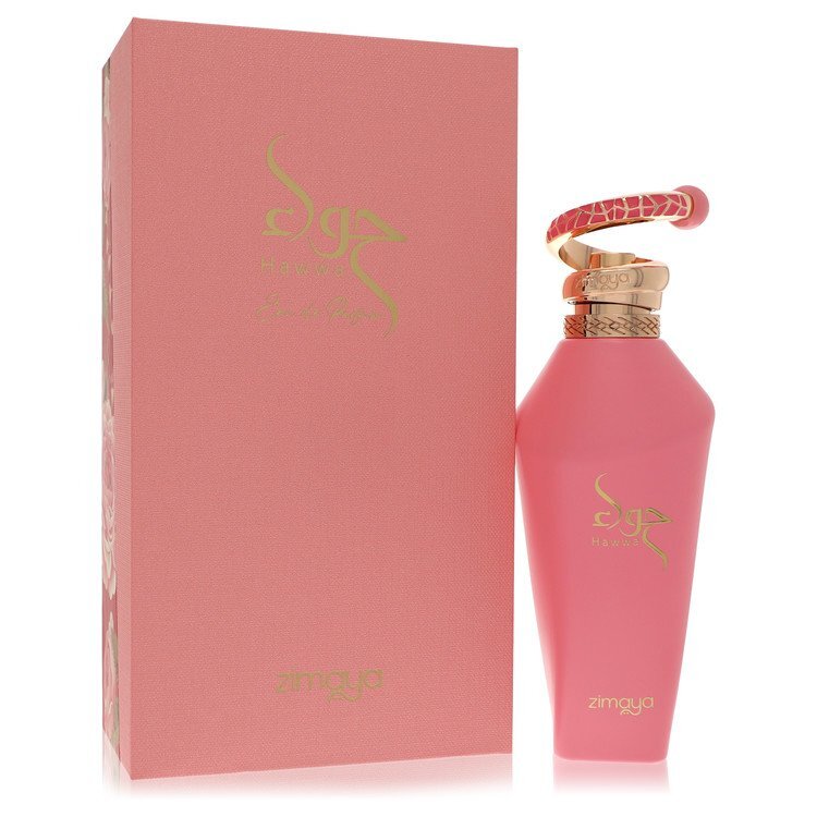 Zimaya Hawwa Pink by Afnan – Soft Romantic Women’s Eau de Parfum | Pink Rose, Peony & Soft Musk | 3.4 oz EDP