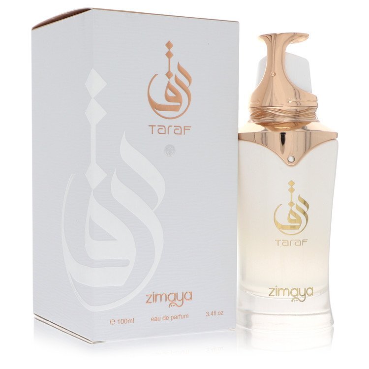 Zimaya Taraf White by Afnan – Pure Floral Women’s Eau de Parfum | White Flowers, Musk & Soft Amber | 3.4 oz EDP