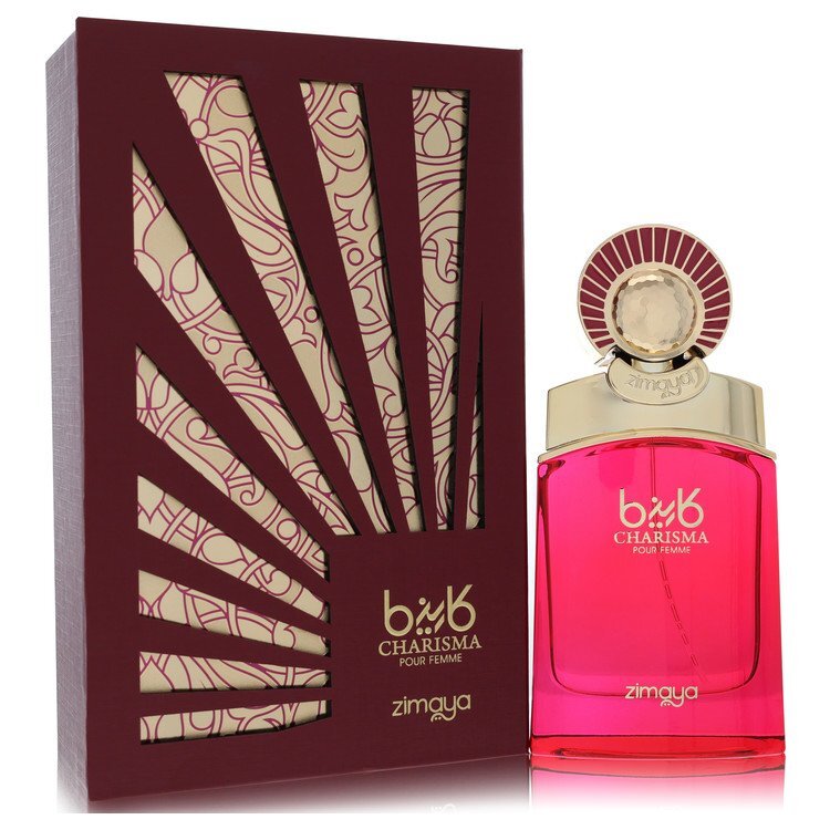 Zimaya Charisma by Afnan – Magnetic Floral Women’s Eau de Parfum | Rose, Oud & Warm Musk | 3.4 oz EDP