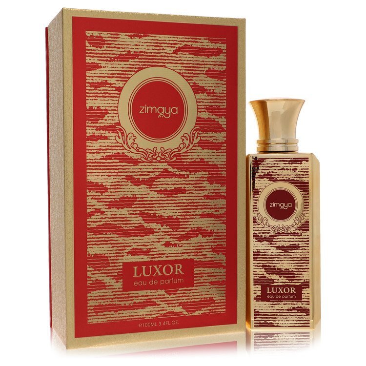 Zimaya Luxor by Afnan – Ancient Opulence Unisex Eau de Parfum | Oud, Amber & Exotic Spices | 3.4 oz EDP