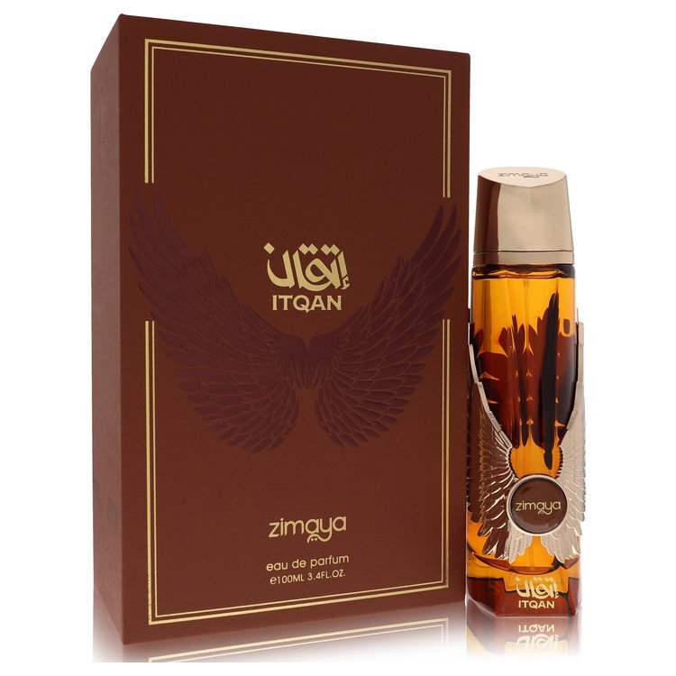 Zimaya Itqan Gold by Afnan – Opulent Golden Unisex Eau de Parfum | Saffron, Oud & Golden Amber | 3.4 oz EDP