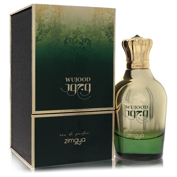 Zimaya Wujood by Afnan – Earthy Woody Unisex Eau de Parfum | Oud, Vetiver & Warm Amber | 3.4 oz EDP