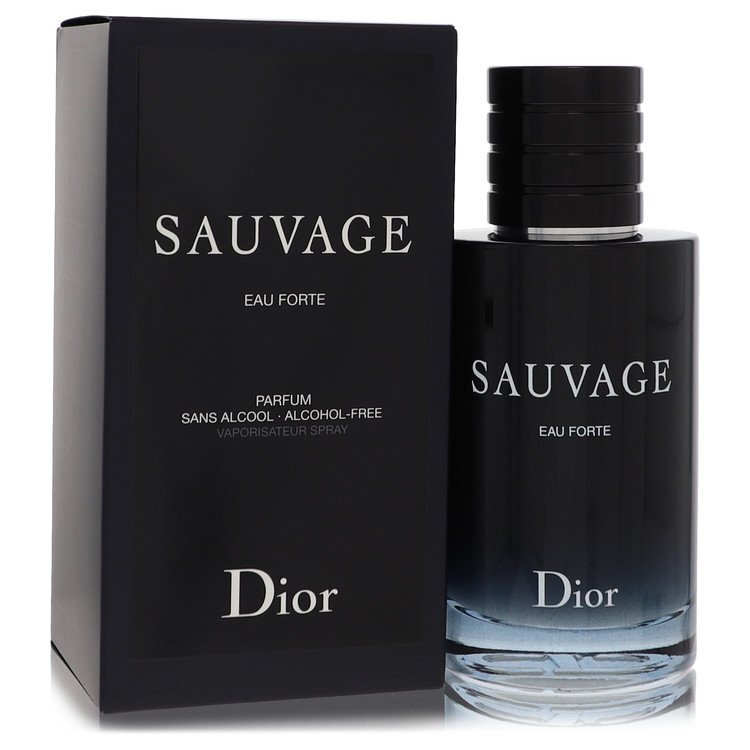 Sauvage Eau Forte by Christian Dior – Intense Fresh Men’s Parfum | Bergamot, Pepper & Ambroxan | 3.4 oz