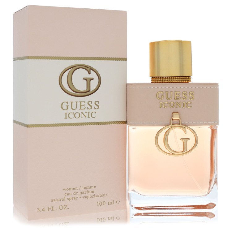 Guess Iconic by Guess – Floral Fruity Women's Eau de Parfum | Peach, Jasmine & Sandalwood | 3.4 oz EDP