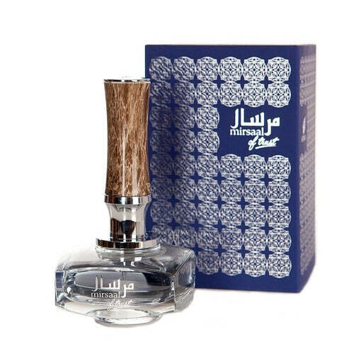 Afnan Mirsaal of Trust by Afnan – Amber Spicy Men's Eau de Parfum | Saffron, Raspberry & Cashmere Wood | 3.0 oz EDP