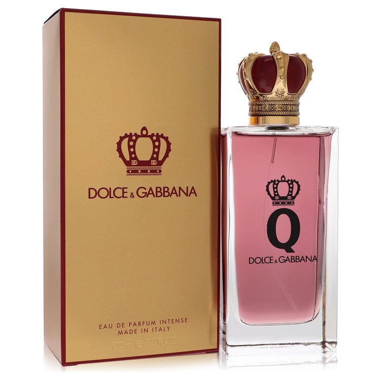 Q by Dolce & Gabbana Perfume Eau de Parfum Intense Spray 3.3 oz for Women | Floral Oriental Fragrance