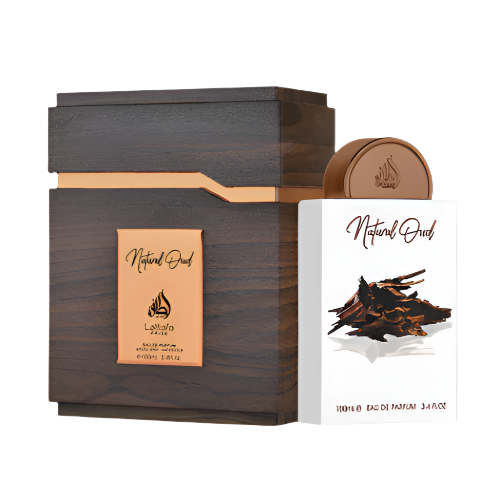 Lattafa Pride Natural Oud by Lattafa | Eau de Parfum Spray 3.4 oz Unisex | Floral Oud Fragrance