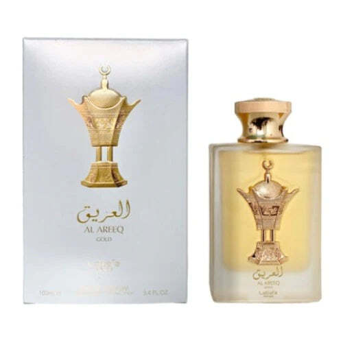 Lattafa Pride Al Areeq Gold by Lattafa | Eau de Parfum Spray 3.4 oz Unisex | Oriental Leather Fragrance