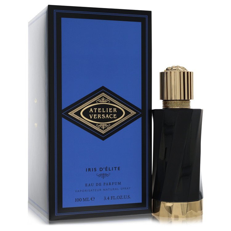 Versace Atelier Iris D'Elite by Versace Eau De Parfum Spray Unisex – Iris, Bergamot & Sandalwood – 3.4 oz EDP