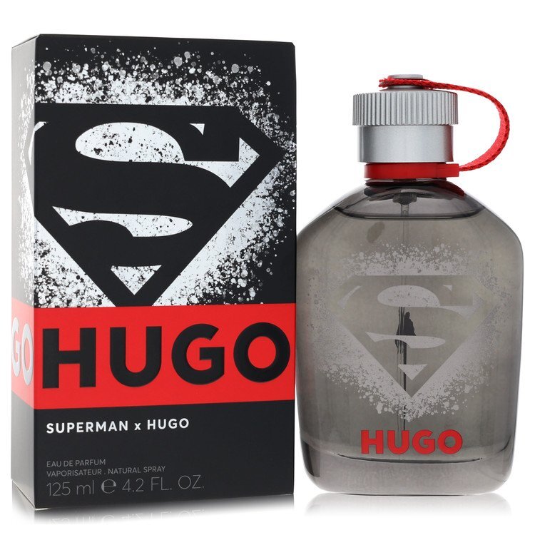Hugo X Superman by Hugo Boss Eau De Parfum Spray for Men – Grapefruit, Violet & Cedarwood – 4.2 oz EDP