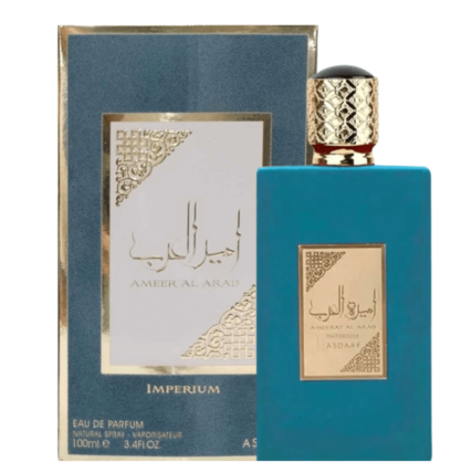 Lattafa Ameer Al Arab Imperium by Lattafa | Eau de Parfum Spray 3.4 oz Unisex | Aromatic Woody Fragrance