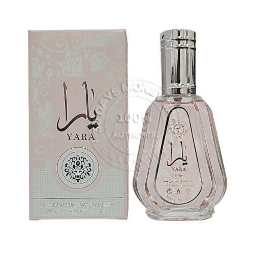 Lattafa Yara by Lattafa | Eau de Parfum Spray 3.4 oz Women | Floral Fruity Fragrance