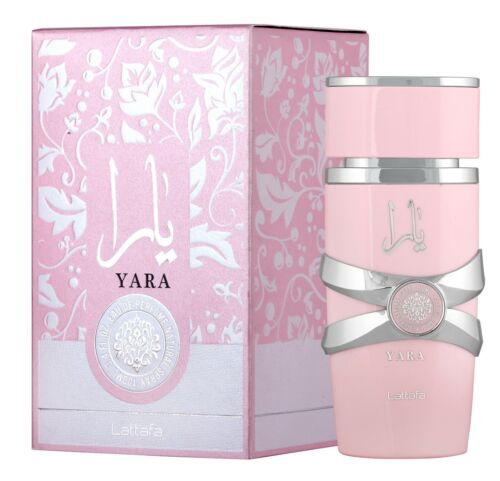 Lattafa Yara by Lattafa | Eau de Parfum Spray 3.4 oz Women | Floral Fruity Fragrance