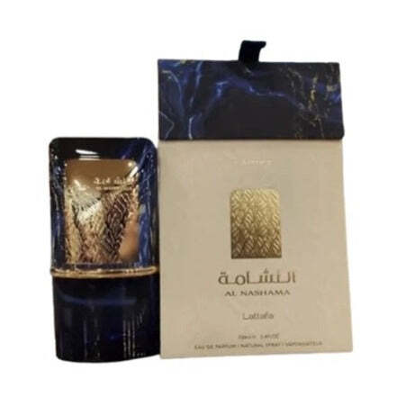 Lattafa Al Nashama Caprice by Lattafa | Eau de Parfum Spray 3.4 oz Men | Citrus Woody Fragrance