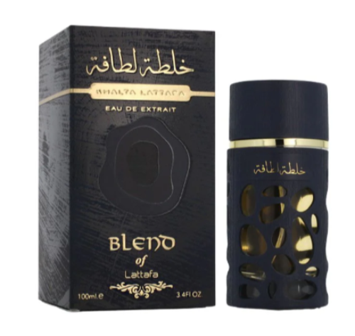 Lattafa Khalta Blend of Lattafa by Lattafa | Eau de Parfum Spray 3.4 oz Unisex | Oriental Woody Fragrance