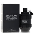 Spicebomb Dark Leather by Viktor & Rolf | Eau de Parfum Spray 3 oz Men | Spicy Leather Fragrance