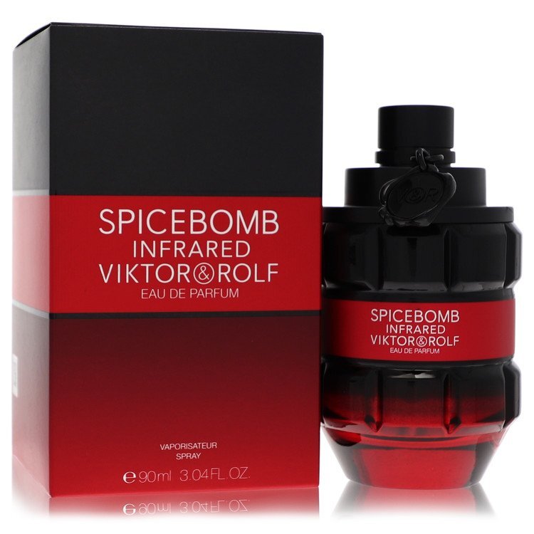Spicebomb Infrared by Viktor & Rolf | Eau de Parfum Spray 3 oz Men | Spicy Oriental Fragrance