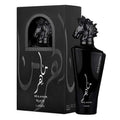 Lattafa Maahir Black Edition by Lattafa | Eau de Parfum Spray 3.4 oz Unisex | Woody Oriental Fragrance