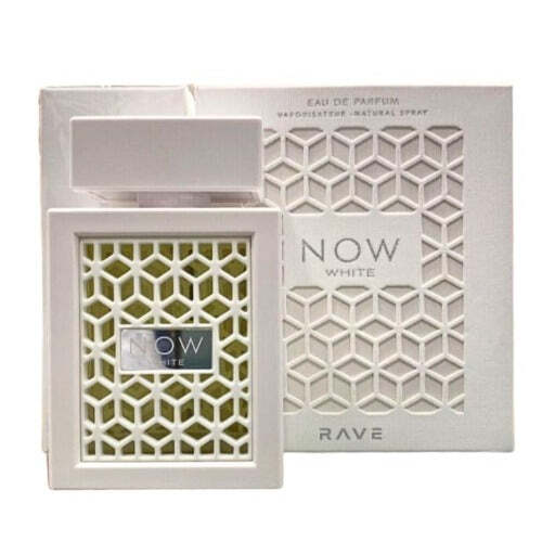 Lattafa Now White by Lattafa | Eau de Parfum Spray 3.4 oz Unisex | Citrus Woody Fragrance