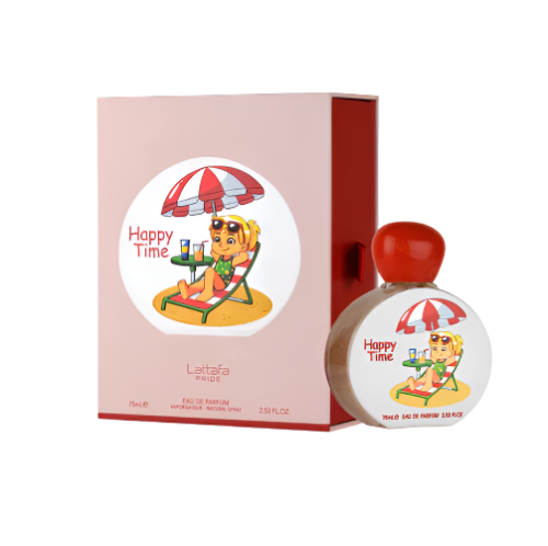 Lattafa Pride Happy Time for Kids by Lattafa | Eau de Parfum Spray 2.5 oz Kids | Citrus Floral Fragrance