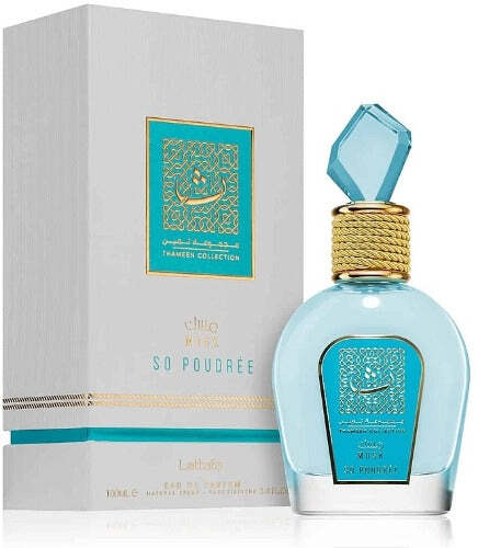 Lattafa Musk So Poudree Thameen Collection by Lattafa | Eau de Parfum Spray 3.4 oz Unisex | Musky Powdery Fragrance