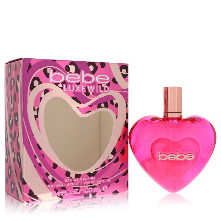 Bebe Luxe Wild by Bebe Eau de Parfum Spray 3.4 oz | Floral Fruity Fragrance