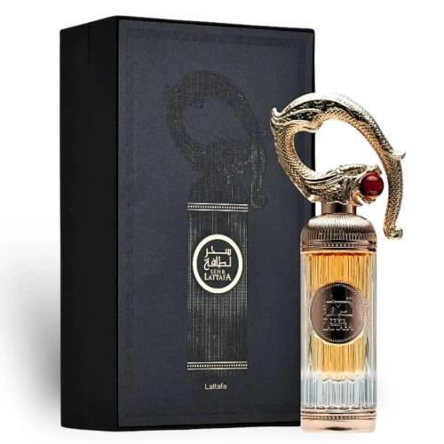 Lattafa Sehr by Lattafa | Eau de Parfum Spray 3.4 oz Unisex | Amber Floral Fragrance