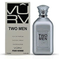 Lattafa Vurv Two Men by Lattafa | Eau de Parfum Spray 3.4 oz Men | Aromatic Woody Fragrance
