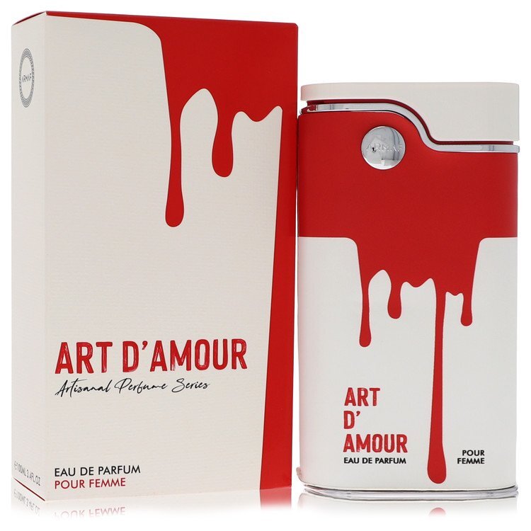 Armaf Art D'Amour by Armaf – Romantic Floral Women's Eau de Parfum | Bergamot, Rose & Vanilla | 3.38 oz EDP